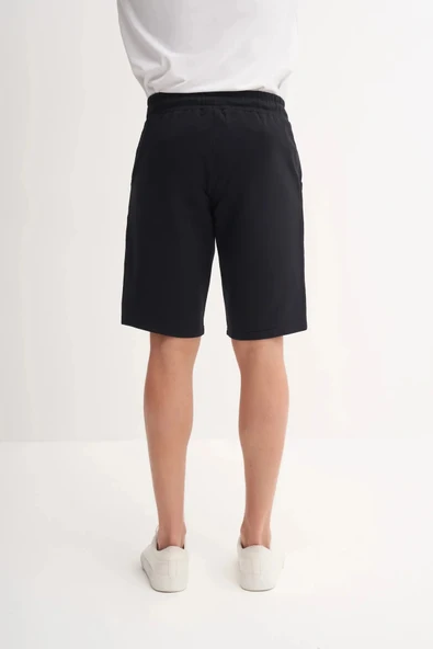 Cazador Slim Fit Dar Paça Likralı Örme Bermuda Şort 6082 - 4