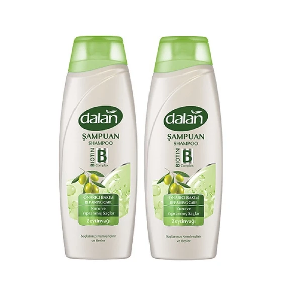 Dalan Şampuan Zeytinyağlı Onarıcı Bakım 450 Ml x 2 Adet