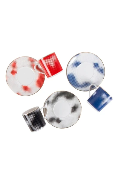 GÜRAL PORSELEN Camelia 12 Parça 6 Kişilik Kahve Takımı 6244 - 2