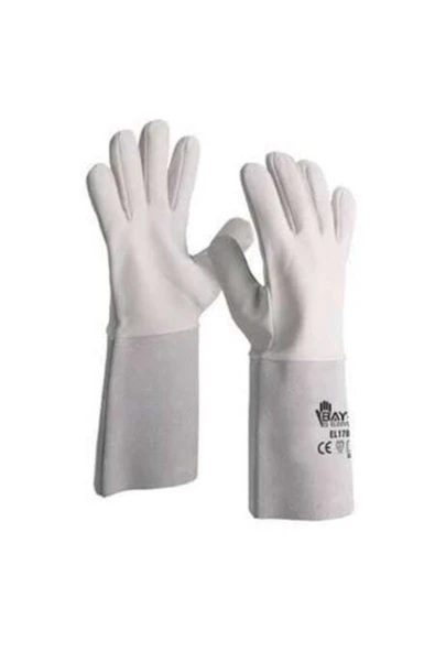BAY-EL DERİ ELDİVEN BEYAZ NO:10 (EL-420)