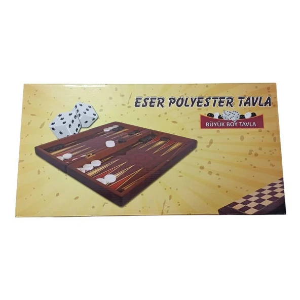 Eser Polyester Büyük Boy Tavla