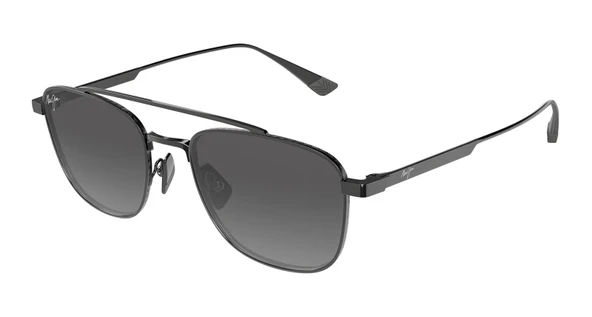 Maui Jim MJ0640S-001-17 53 Polarize Unisex Güneş Gözlüğü