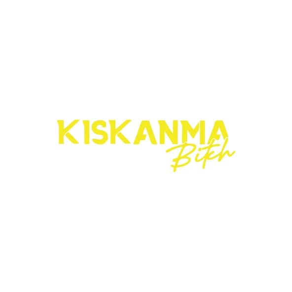 Kıskanma Bitch Araba STİCKER 17x17 Cm Sarı