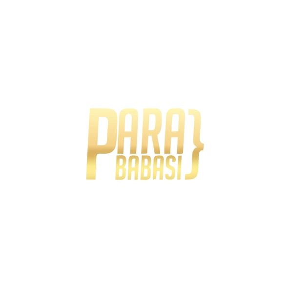 Para Babası Araba Sticker 17x17 Cm Gold