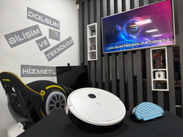 Yeedi Vac 2 Pro Beyaz Renk Akıllı Robot Süpürge ve Paspas (İKİNCİ EL) - 2