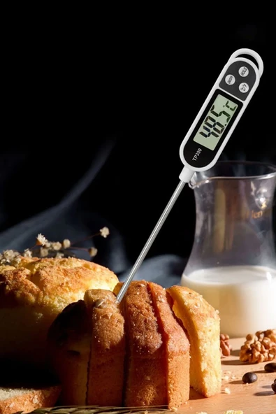 İvory Dijital Mutfak Gıda Yemek Termometresi - Beyaz - 3