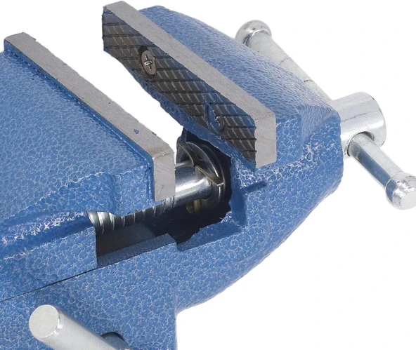 Masa Mengenesi 50 mm Mobilya Tezgah Dönerli Tabla Taban Metal Döküm İşkence Kıskaç Mini Ahşap Kanca - 11