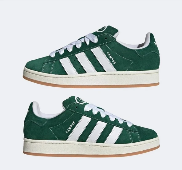 Adidas Campus Yeşil Çocuk Spor Ayakkabı - 3