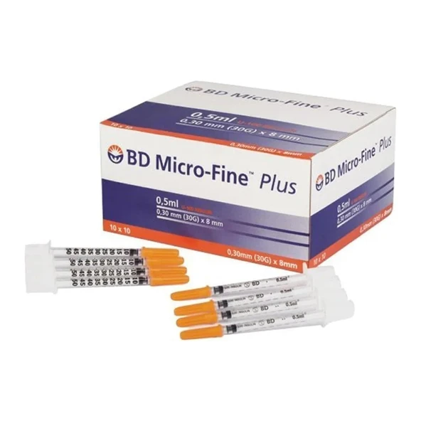 BD Microfine 0,5ML İnsülin Enjektörü (10 Adet)