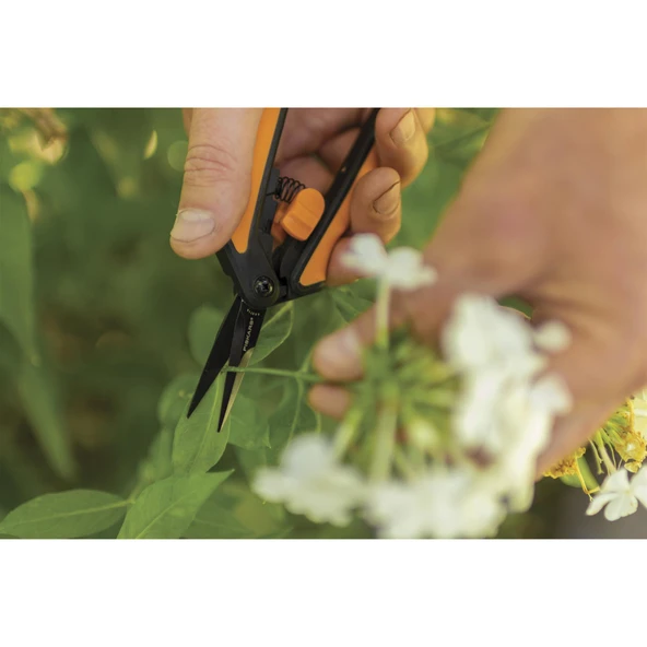 FISKARS BİTKİ VE HASAT MAKASI İNCE UÇLU SP131 - 5