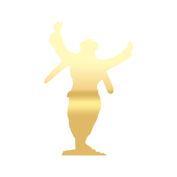 Efe Araba Stickeri 17x17 Cm Gold