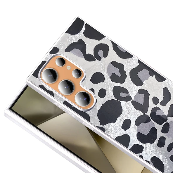 Samsung Galaxy S25 Ultra Kılıf Desenli Mep Kapak - Resim 9