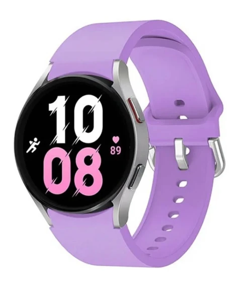 Samsung Galaxy Watch 6 uyumlu sılıkon kordon