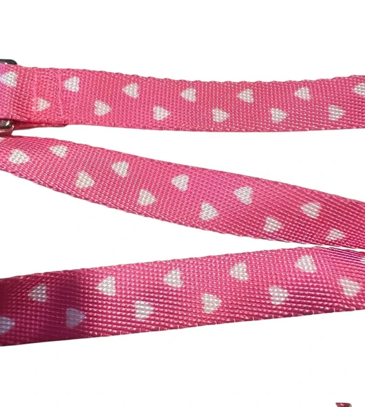 C&P Cute Pink Köpek Gezdirme Kayışı 120 cm x 2 cm - 3