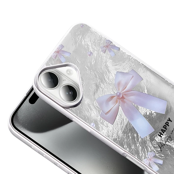 iPhone 16 Plus Kılıf Desenli Mep Kapak - 11