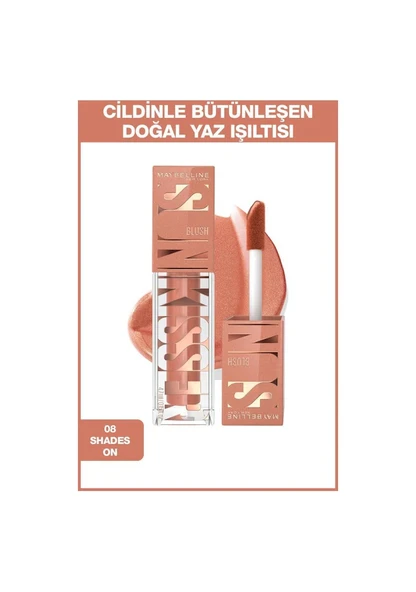 Maybelline New York Sunkisser Likit Allık 08 Shades On