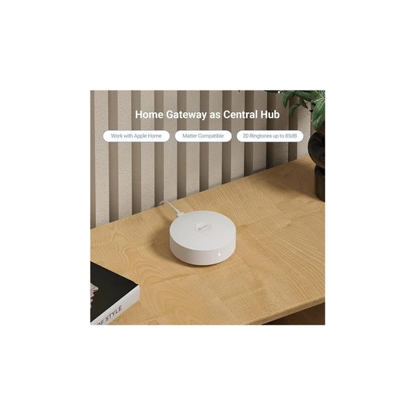 Ezvız A3 Merkezi Akıllı Wifi Ev Ağ Geçidi DL01 Akıllı Kapı Kilidi Uyumlu - 4