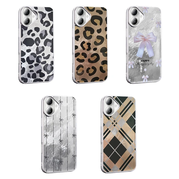 iPhone 16 Plus Kılıf Desenli Mep Kapak - 12