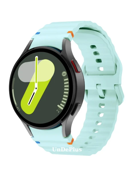 Samsung Galaxy Watch 7 uyumlu sılıkon kordon