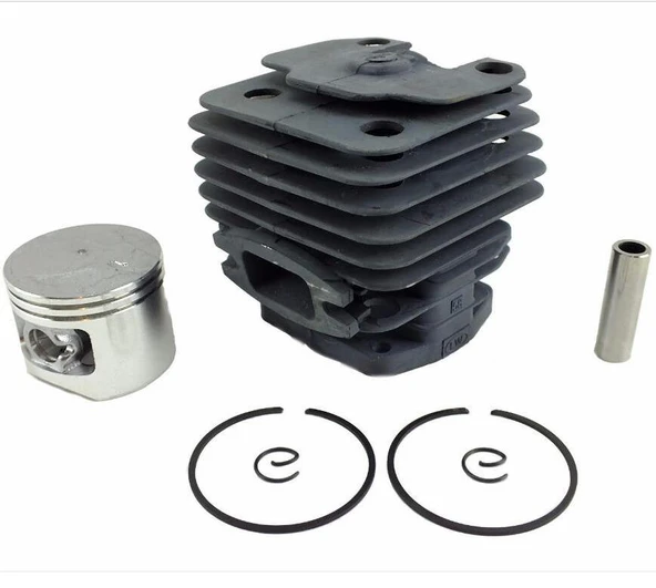 Çin Testere 58 cc Motor Silindir Piston Seti 45.2