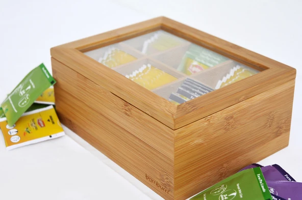 Misto - 6 Bölmeli Çay Kutusu - 3