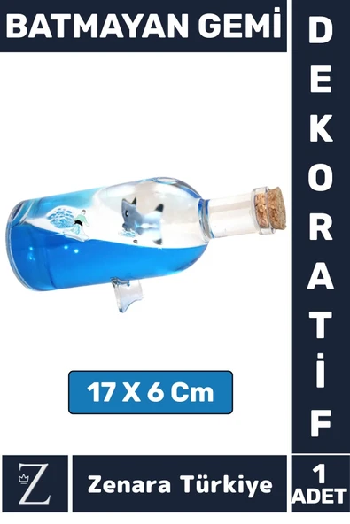 Premium Yüksek Kaliteli Dayanıklı Çok Şık Dekoratif Hediyelik Denizcilik Koleksiyon BATMAYAN GEMİ ürün görseli