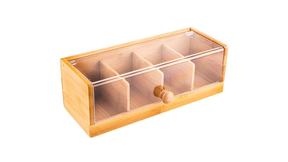 Gio - 4 Bölmeli Çay Kutusu