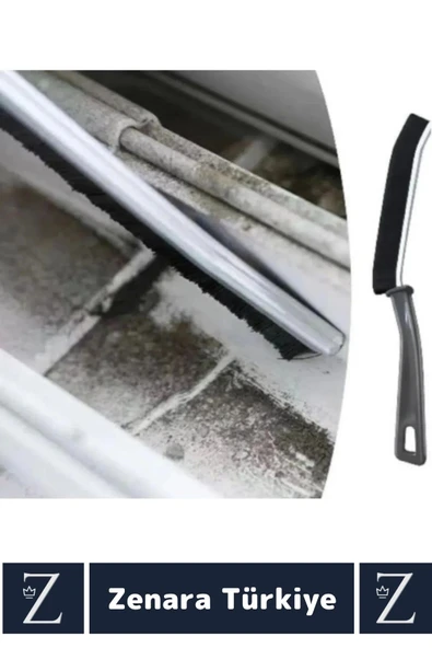 Premium Ergonomik Mutfak Banyo Lavabo Otomobil Derz Sentetik Kıllı İnce Detaylı Temizlik Fırçası - 2