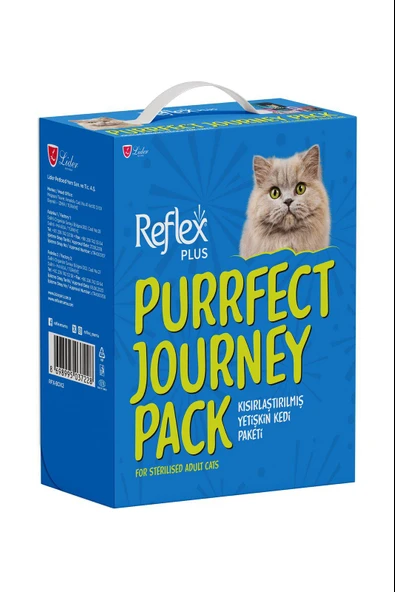 Reflex Plus Kısırlaştırılmış Yetişkin Kedi Paketi