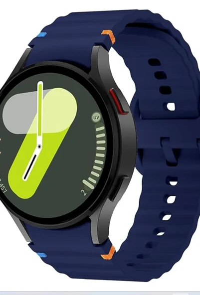 Samsung Galaxy Watch 7 uyumlu sılıkon kordon