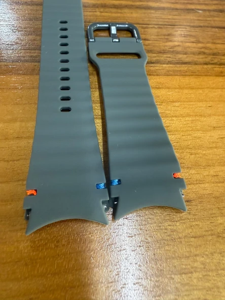 Samsung Galaxy Watch 7 uyumlu sılıkon kordon - 3