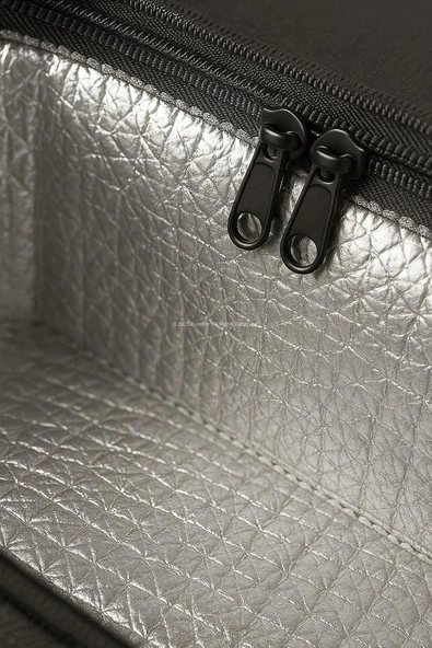 Isı Koruyucu Termal Taşıma Çantası 39x29x25 cm Keçe Dış Yüzeyli Araç İçi Organizer - 5