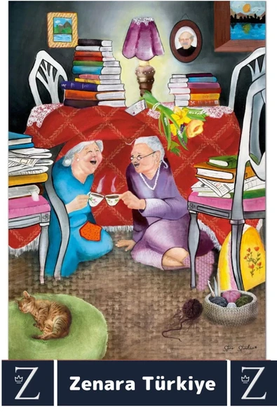 Premium Eğlenceli Eğitici Görsel Algı Motor Becerisi Geliştiren Çocuk PUZZLE 500 Parça ALTIN KIZLAR - 2