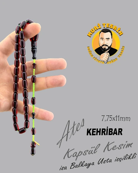 İSA BALKAYA ATEŞ KEHRİBAR KAPSÜL KESİM 7,75X11
