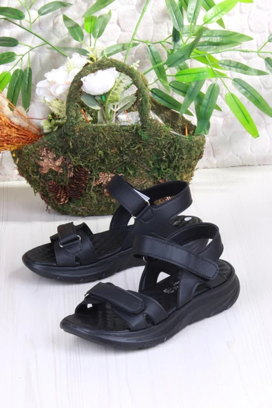 Fort 35377 Diva Comfort Rahat Çırtlı Kadın Sandalet - Resim 10