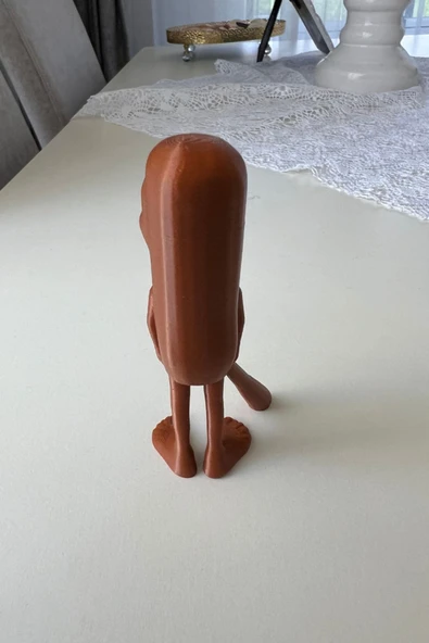 Tung Tung Tung Sahur Figürü - Komik Karakter Heykelcik 10cm - 5