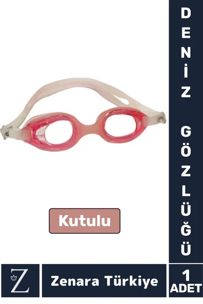 Premium Ayarlanabilir Kayış Su Geçirmez UV Koruma Silikon Plastik Anti-Fog Kutu Çocuk DENİZ GÖZLÜĞÜ