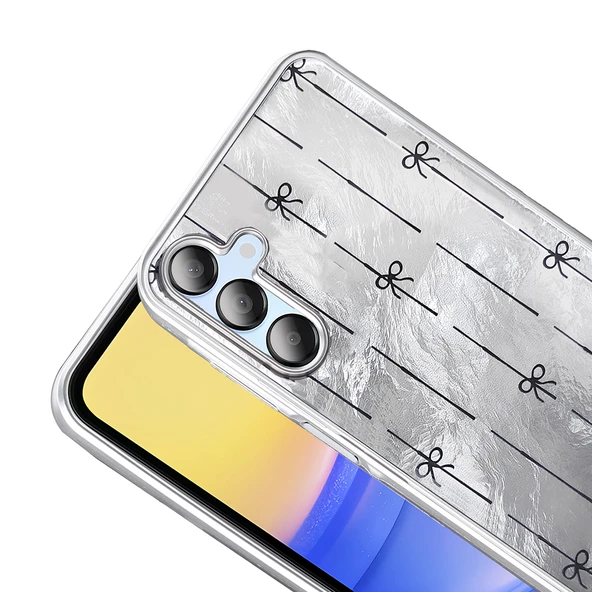 Samsung Galaxy A15 Kılıf Desenli Mep Kapak - Resim 8