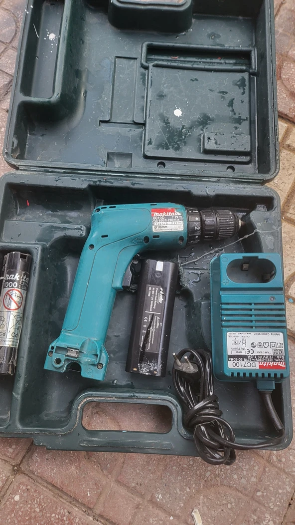 Makita sarjli vidalama 7.2 volt ikinci el kutulu