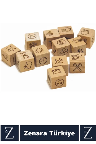 Çocuk Görsel Algı Yaratıcılık Dil Bilgisi Hayalgücü Eğlenceli Hikaye Küpü Eğitici HAYDİ ANLAT - Resim 2