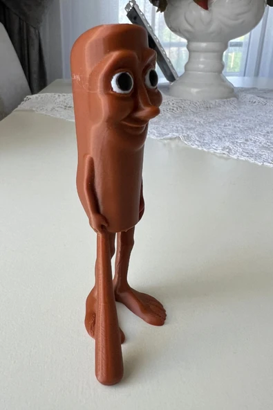 Tung Tung Tung Sahur Figürü - Komik Karakter Heykelcik 10cm - 2