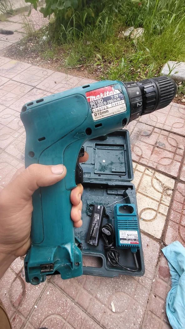 Makita sarjli vidalama 7.2 volt ikinci el kutulu - 4