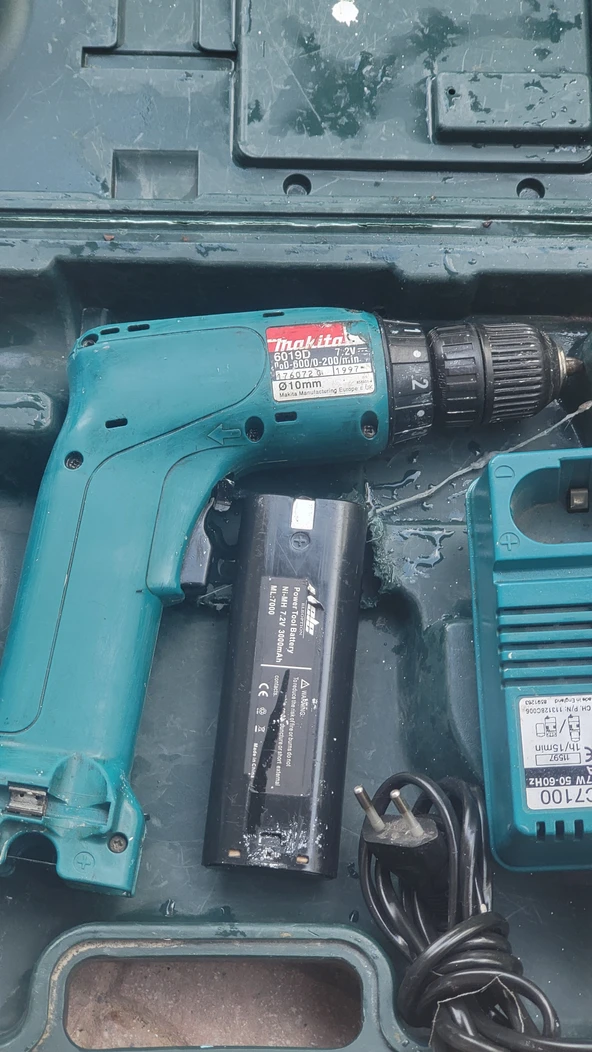 Makita sarjli vidalama 7.2 volt ikinci el kutulu - 3