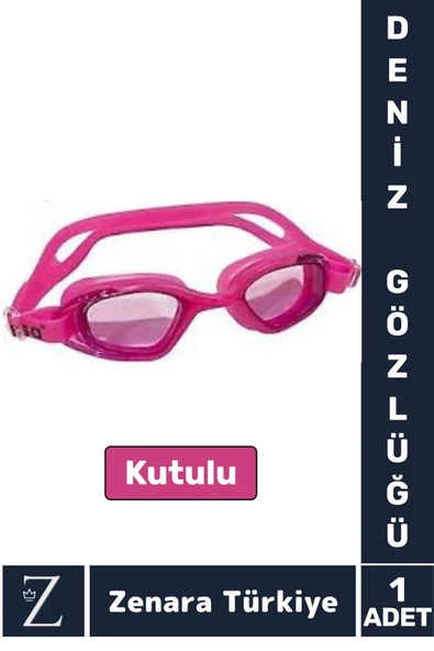 Premium Ayarlanabilir Kayışlı Su Geçirmez UV Koruma Silikon Plastik Anti-Fog Kutulu DENİZ GÖZLÜĞÜ