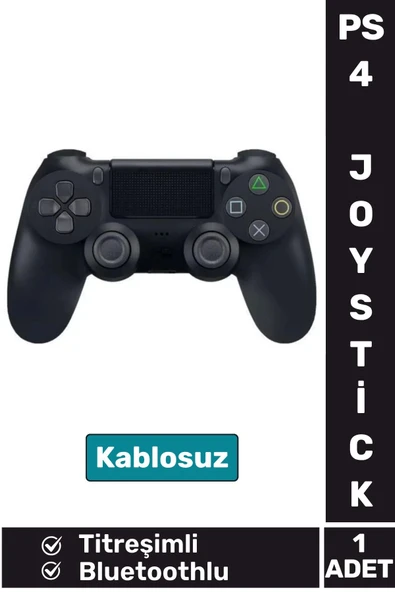 Premium Doubleshock 4 Kablosuz Titreşimli PS 4 / PC Uyumlu Playstation 4 Wireless Joystick Oyun Kolu