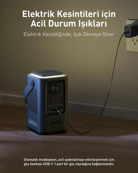 Anker 548 Power Bank (PowerCore 192Wh)-Yeşil - Resim 4