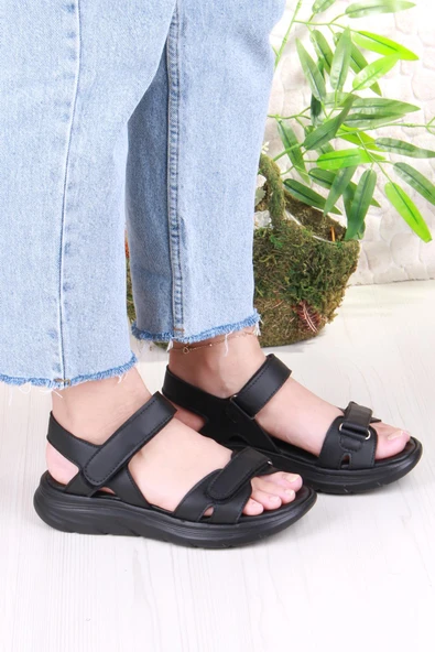 Fort 35377 Diva Comfort Rahat Çırtlı Kadın Sandalet - Resim 8