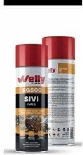 Welly sivi sprey gres 500 ml