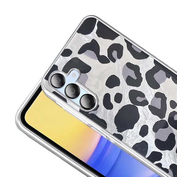 Samsung Galaxy A15 Kılıf Desenli Mep Kapak - Resim 7