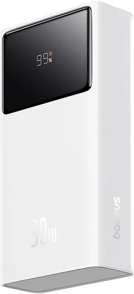Baseus Star-Lord 10.000 mAh Digital Display Powerbank 30W-Beyaz